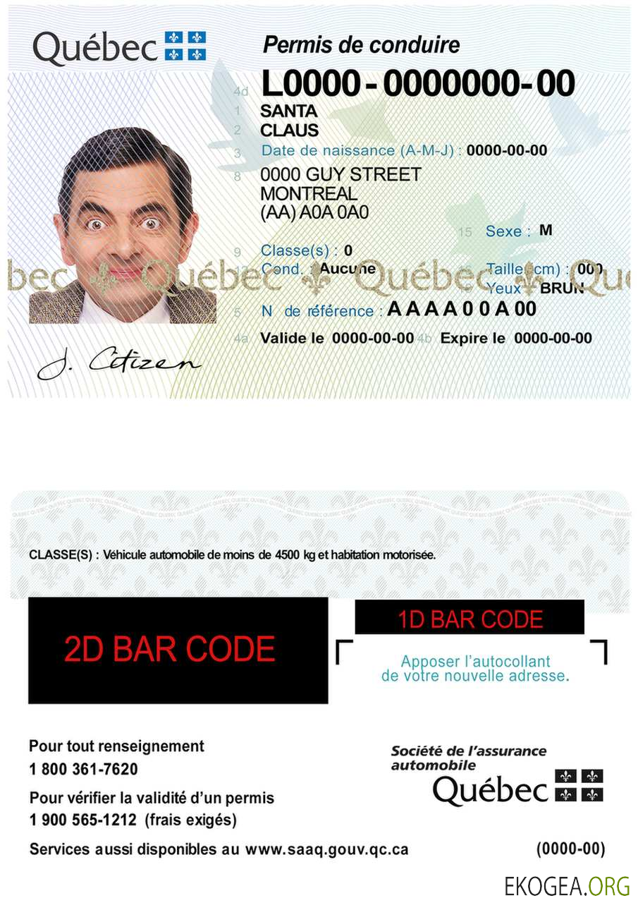 Canada Quebec template